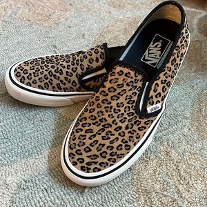 Vans Leopard Print Suede UltraCush